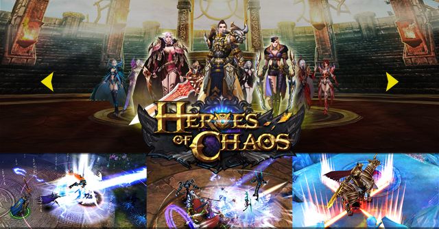 昆仑公布全球同版3D魔幻MMO手游《Heroes Of Chaos》