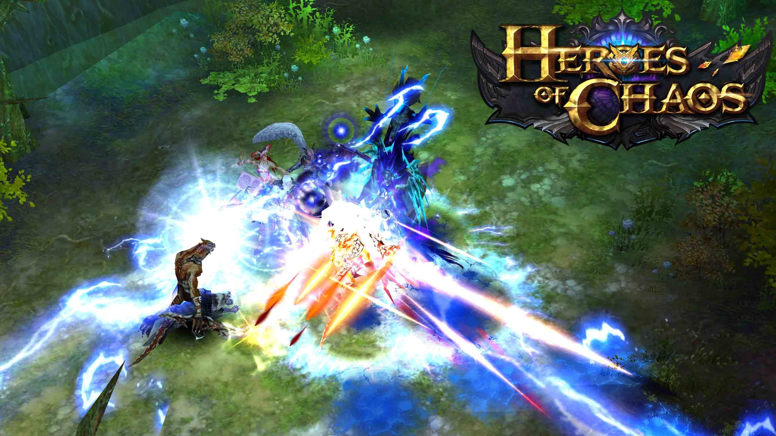 昆仑公布全球同版3D魔幻MMO手游《Heroes Of Chaos》